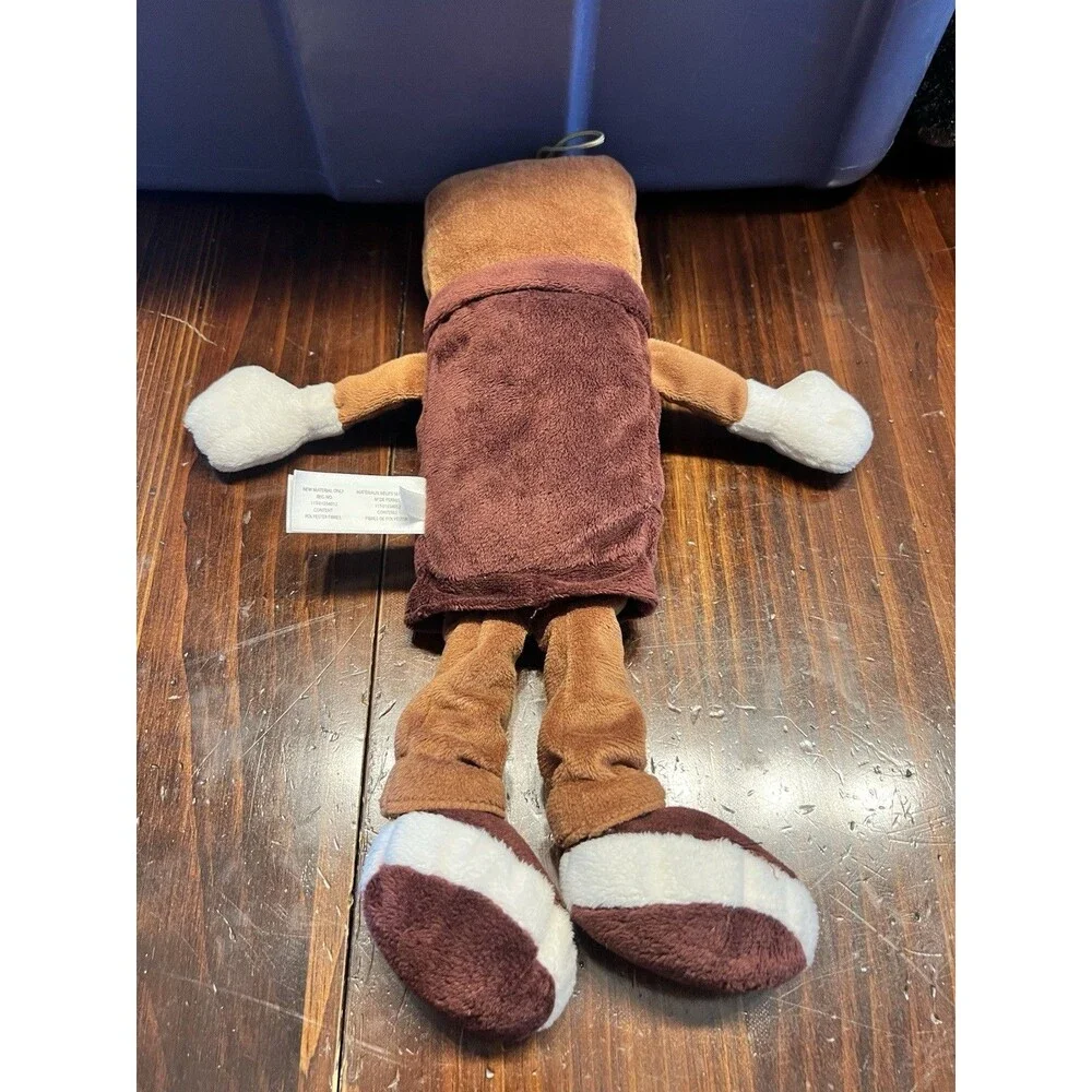 Hershey Parks Plush Toys Hershey Milk Chocolate Bar & Reese’s Peanut Butter Cup